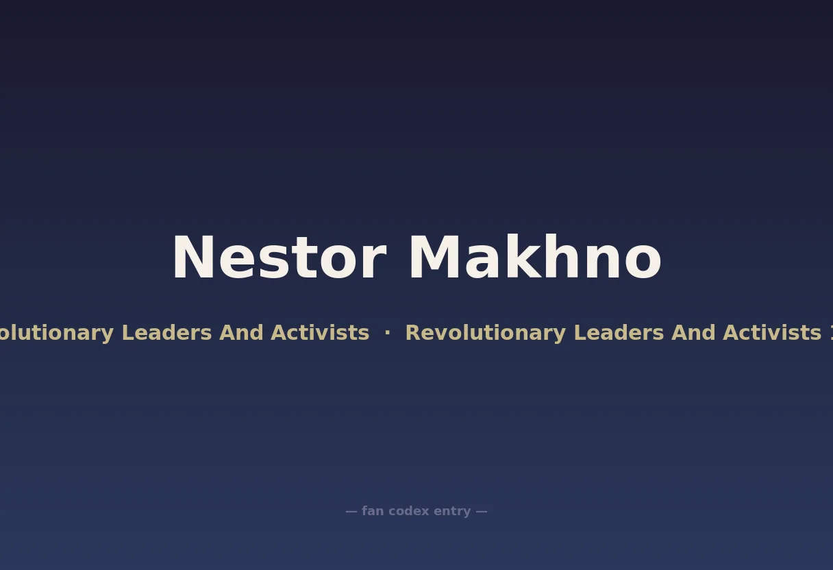 Nestor Makhno