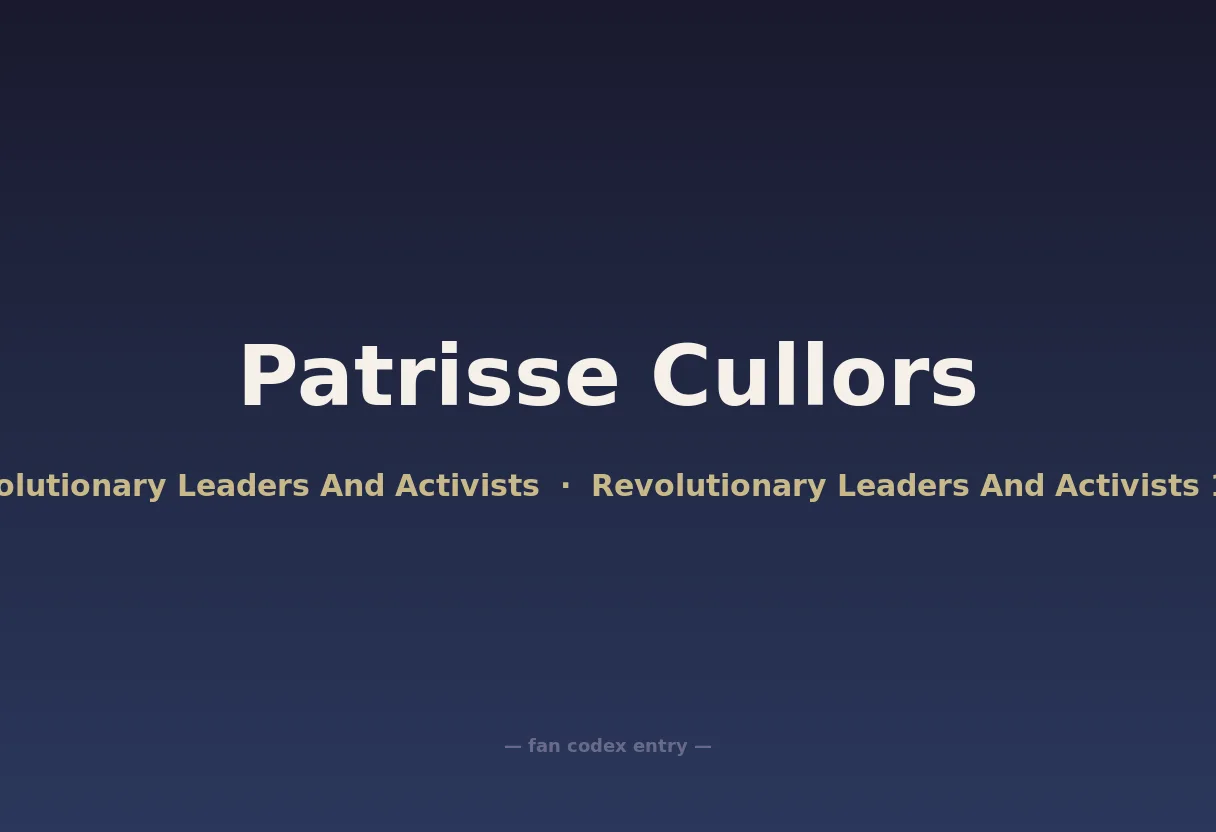 Patrisse Cullors