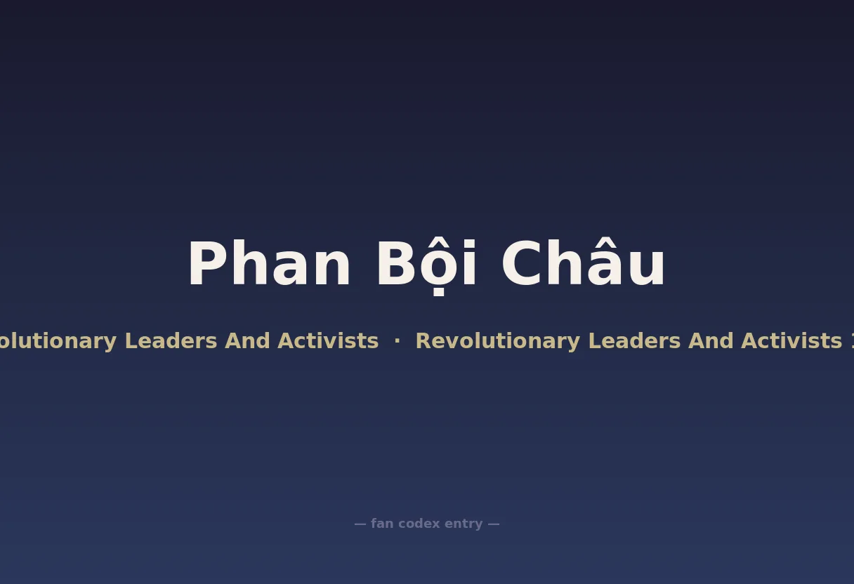 Phan Bội Châu