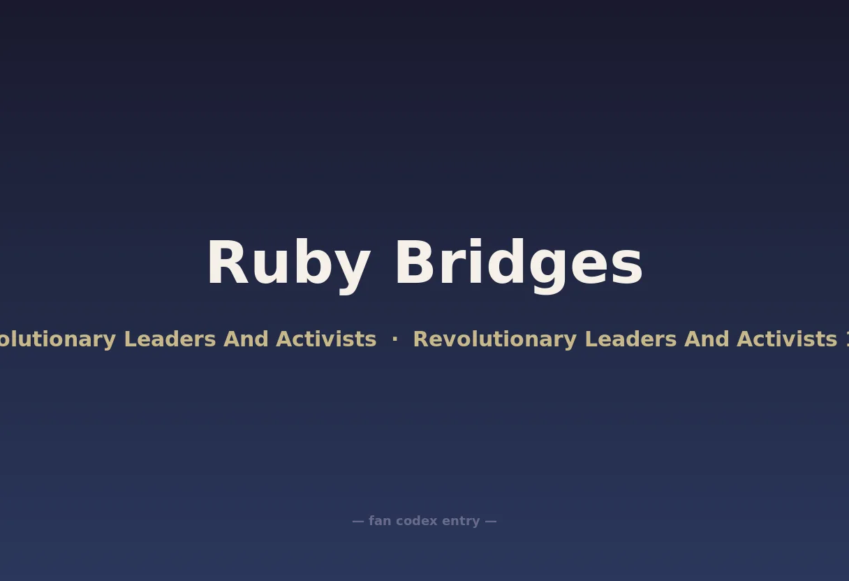 Ruby Bridges