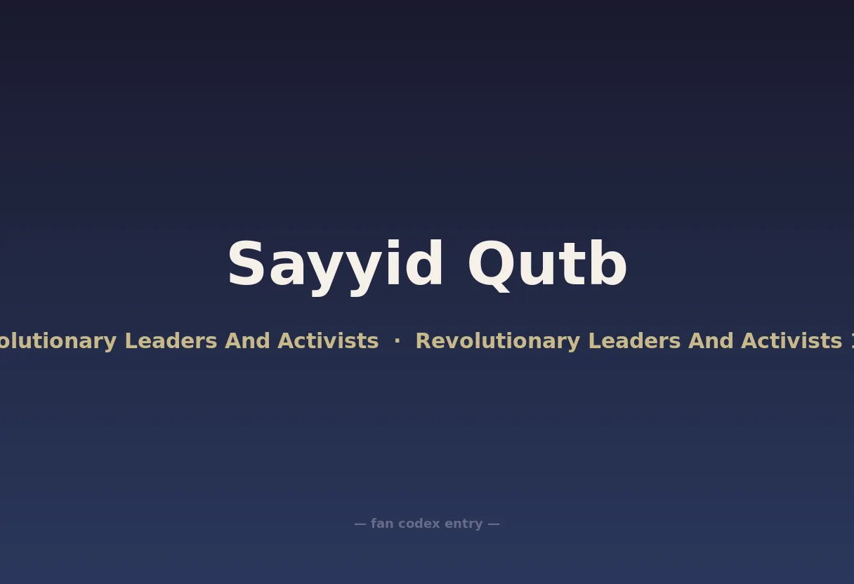 Sayyid Qutb